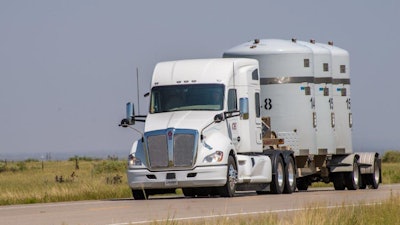 A transuranic waste shipment to the Waste Isolation Pilot Plant, Carlsbad, N.M.