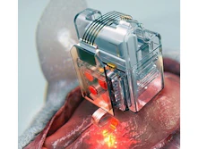 A neural implant with replaceable drug cartridges and Bluetooth low-energy can target specific neurons.