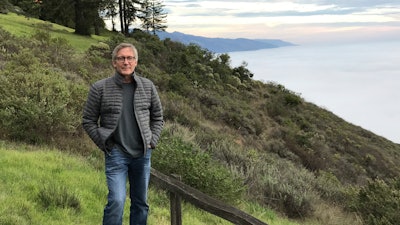 This undated photo provided by Greg Thomsen, shows photo Thomsen, chief outdoors officer at Adidas, posing for a photo. The Associated Press recently spoke with Thomsen about the highly competitive outdoor market and other new challenges.