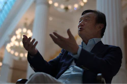 Huawei's founder Ren Zhengfei, speaks during an interview at the Huawei campus in Shenzhen in Southern China's Guangdong province on Tuesday, Aug. 20, 2019. Ren said he expects no relief from U.S. export curbs due to the political climate in Washington but expresses confidence the company will thrive with its own technology.
