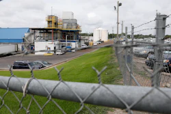 Business continues at this Koch Foods Inc., plant in Morton, Miss., Thursday, Aug. 8, 2019, following Wednesday's raid by U.S. immigration officials. In an email Thursday, U.S. Immigration and Customs Enforcement spokesman Bryan Cox said more than 300 of the 680 people arrested Wednesday have been released from custody.
