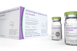 This photo provided by Novartis shows their gene therapy medicine Zolgensma. U.S. regulators want to know why Novartis didn't disclose a problem with testing data until after they approved the Swiss drugmaker’s $2.125 million gene therapy. On Tuesday, Aug. 6, 2019, the Food and Drug Administration said the questionable data involves testing of the therapy, Zologensma, on animals, not on patients.