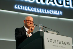 In a Thursday, Dec. 3, 2009 file photo, Ferdinand Piech, the chairman of the supervisory of the board of VW, delivers his speech during the Volkswagen extraordinary general meeting in Hamburg, northern Germany. Piech has died, according to German media reports Monday, August 26, 2019. He was 82.