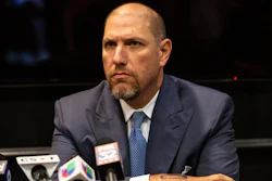 Attorney Steven Hart speaks about lawsuits against Sterigenics, alleging the medical equipment sterilization company has been emitting cancer-causing chemical ethylene oxide into the atmosphere, during a press conference at Staypineapple Hotel in the Loop, Tuesday, Aug. 20, 2019.