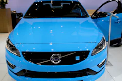 In this Feb. 6, 2014, file photo, Volvo displays the S60 Polestar during the media preview of the Chicago Auto Show at McCormick Place in Chicago. Volvo’s performance electric car brand, Polestar, has opened a factory in China to produce a gasoline-electric hybrid for export to Europe and the United States.