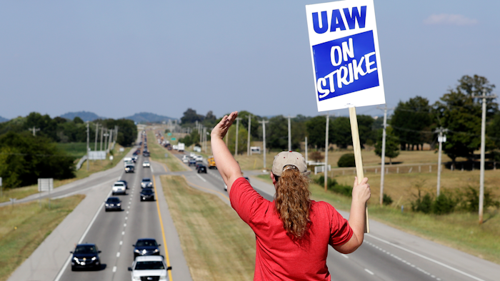 GM autoworkers went on strike on Sept. 15.