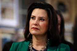 Michigan Gov. Gretchen Whitmer at an event for presidential candidate Sen. Kirsten Gillibrand, D-N.Y., in Clawson, Mich., March 18, 2019.