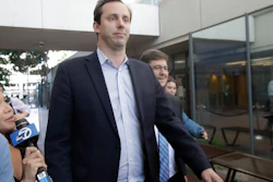 In this Aug. 27, 2019, file photo, former Waymo employee Anthony Levandowski leaves a federal courthouse in San Jose.
