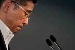 Nissan CEO Hiroto Saikawa during a news conference in Yokohama, July 25, 2019.