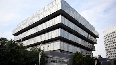 Purdue Pharma headquarters in Stamford, Conn., August 2018.