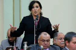 Assemblywoman Lorena Gonzalez, D-San Diego, during the Assembly session in Sacramento, Calif., Sept. 11, 2019.