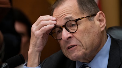 House Judiciary Committee Chairman Jerrold Nadler, D-N.Y., on Capitol Hill in Washington, Thursday, Sept. 12, 2019.