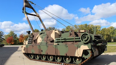 The new M88A3 configuration eliminates the necessity of using two vehicles to raise and move the tanks, which have increased in weight in recent years.
