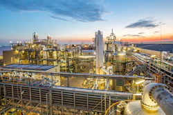 Nouryon chemical complex, Rotterdam, Netherlands.