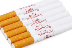 Image of warnings on cigarettes.