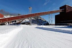 This Feb. 10, 2016, file photo shows a former iron ore processing plant near Hoyt Lakes, Minn., that would become part of a proposed PolyMet copper-nickel mine.