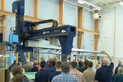Ingersoll Machine Tools' printer dubbed MasterPrint at the University of Maine.