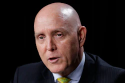 Huawei Chief Technology Officer Paul Scanlan during an interview with the Associated Press in Washington, Oct. 18, 2019.