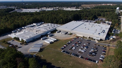 This Oct. 24, 2019, photo shows the Becton, Dickinson medical sterilization facility in Covington, Ga.