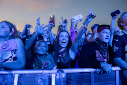 Crowd at the Voodoo Music Experience, City Park, New Orleans, Oct. 27, 2019.