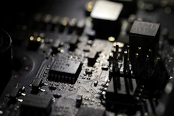 This Feb 23, 2019, file photo shows the inside of a computer in Jersey City, N.J. While small and mid-sized businesses are increasingly targets for cybercriminals, companies are struggling to devote enough resources to protect their technology from attack.