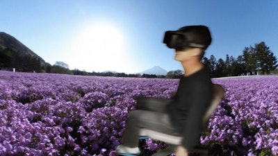 Image of virtual walking.