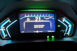 This undated photo shows how adaptive cruise control can deactivate under predetermined speeds and in certain vehicles.
