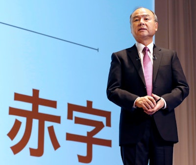 SoftBank founder and Chief Executive Officer Masayoshi Son during a news conference in Tokyo, Nov. 6, 2019.