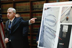 U.S. Attorney Richard P. Donoghue announces charges against Aventura Technologies, Nov. 7, 2019, in Brooklyn.
