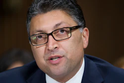 In this May 10, 2017, file photo, Assistant Attorney General, Antitrust Division nominee Makan Delrahim testifies before the Senate Judiciary Committee.
