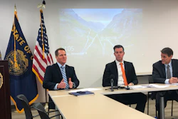 In this Nov. 8, 2019, photo, FBI Assistant Special Agent in Charge George Chamberlin, left, speaks about the rise of cybercrime in Oregon.