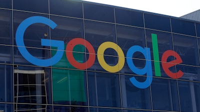 Google building at its campus in Mountain View, Calif., Sept. 24, 2019.