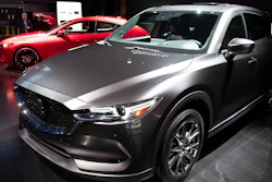 In this April 17, 2019, file photo, the 2019 Mazda CX-5 is shown at the New York Auto Show.