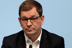 In this March 21, 2018, file photo, then-member of the board of the BMW Markus Duesmann attends a press conference in Munich.