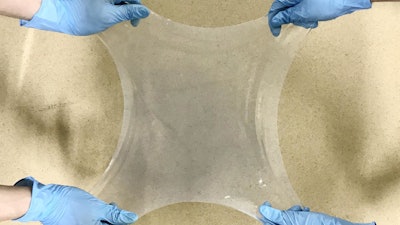 The newly developed gel adheres to negatively-charged solid surfaces in highly ionic conditions, such as in seawater.