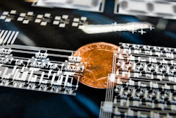 Large-scale integrated circuits, LSI, can be used, for example, to power an electrochromic display, itself manufactured as printed electronics.