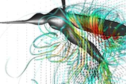 Complex streamlines generated by the flapping wing of a mosquito in flight. Mosquitoes flap their wings not just to stay aloft but for two other critical purposes: to generate sound and to point that buzz in the direction of a potential mate, researchers at Johns Hopkins University have discovered.