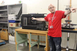 UNM mechanical engineering Ph.D. Patrick Wayne, the lead author on the study.