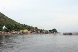 Coastal community in Donggala, near Palu, Indonesia.