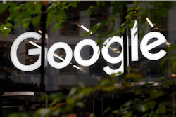 This Nov. 1, 2018, file photo, shows the Google logo at their offices in Granary Square, London.