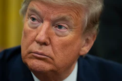 President Donald Trump during an event in the Oval Office of the White House, Nov. 26, 2019.