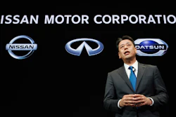 Nissan Chief Executive Makoto Uchida speaks during a press conference in the automaker's headquarters in Yokohama, Dec. 2, 2019.