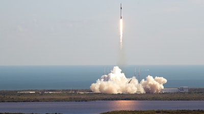 A Falcon 9 SpaceX rocket lifts off in Cape Canaveral, Fla., Dec. 5, 2019.