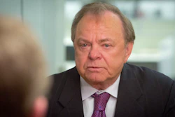 Continental Resources CEO Harold Hamm during an interview in New York, Jan. 13, 2016.