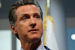 Gov. Gavin Newsom at a news conference in Rancho Cordova, Calif., April 12, 2019.
