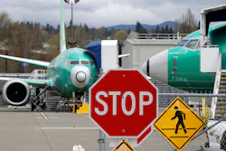 In this April 8, 2019, file photo, Boeing 737 Max 8 jets at a Boeing Co. production facility in Renton, Wash.