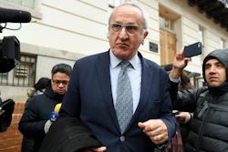Jesus Seade, Mexican undersecretary to North America, is followed by journalists as he leaves following a meeting with U.S. Trade Representative Robert Lighthizer​​ in Washington, Dec. 16, 2019.