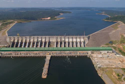 The Belo Monte hydroelectric dam on the Xingu River in Altamira, Brazil, Sept. 6, 2019.