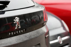 A Peugeot 3008 car in Milan, Dec. 18, 2019.