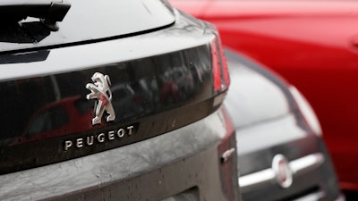 A Peugeot 3008 car in Milan, Dec. 18, 2019.